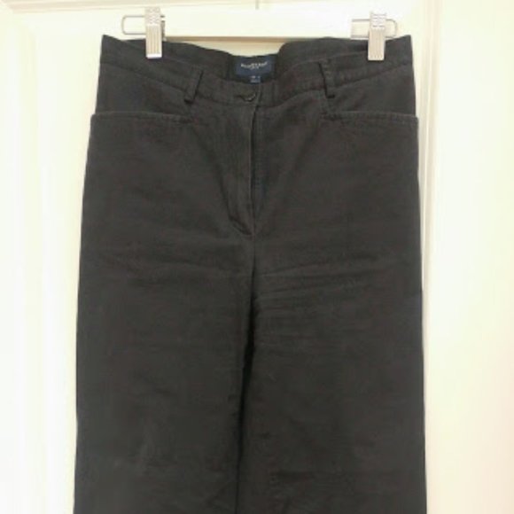 Burberry Black cotton pants - Picture 1 of 2